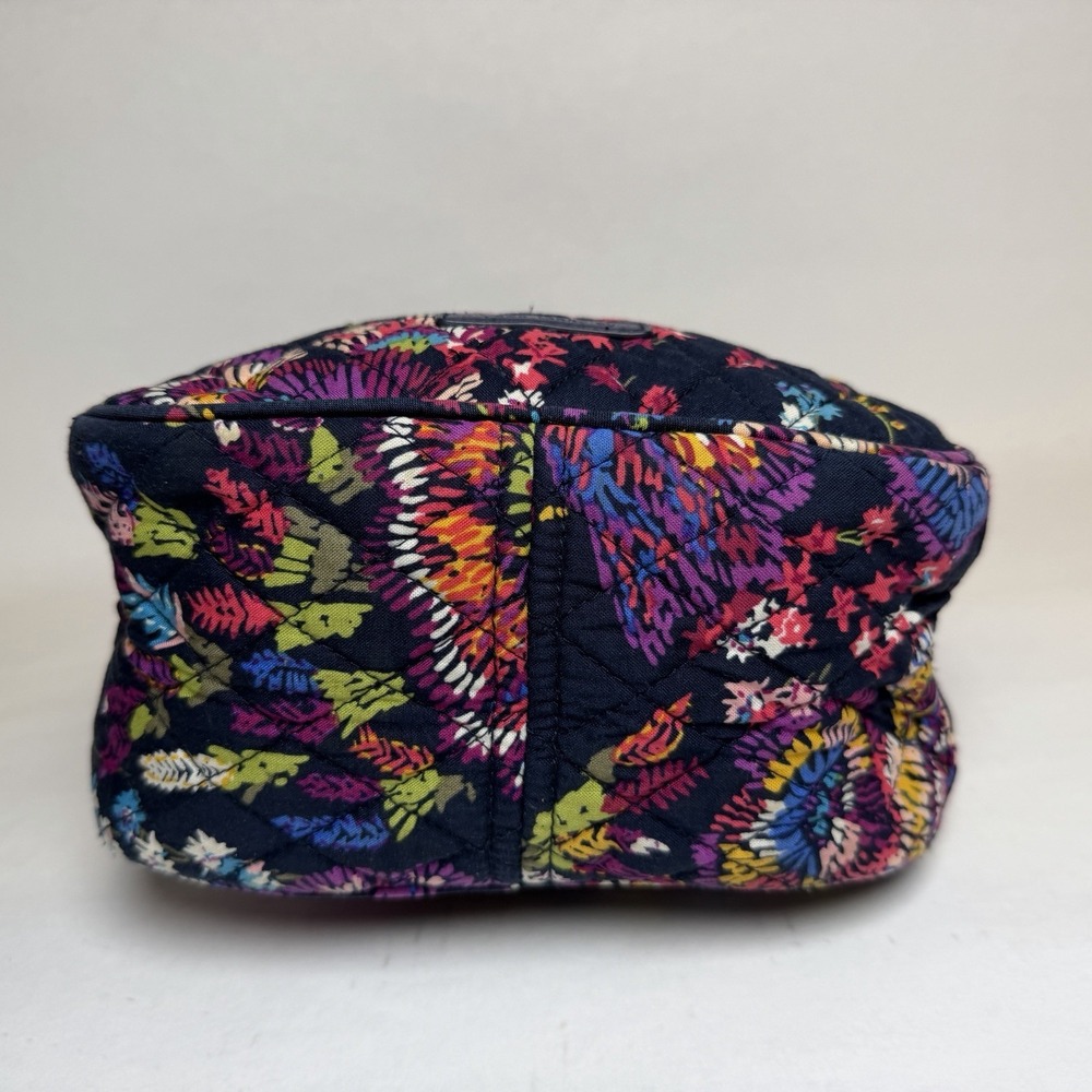 Vera Bradley Lunch Bunch Bag Insulated Lunchbox Midnight Wildflowers Floral - Picture 6 of 9